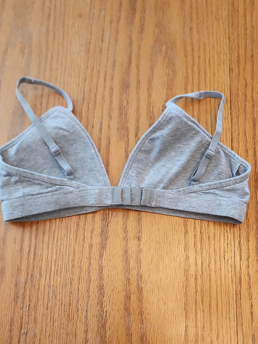 Calvin Klein Heather Gray Triangle Bralette - Women's Intimates - Picture 9 of 15